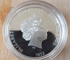 Pièce 10dollars Argent Ile Cook - Cook