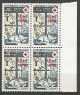 REUNION N° 432 Bloc De 4  NEUF** LUXE SANS CHARNIERE NI TRACE / Hingeless  / MNH - Unused Stamps