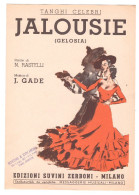JALOUSIE - Tanghi Celebri - RASTELLI - GADE - EDIZIONI ZERBONI - MILANO - Musique Folklorique