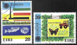 Ireland Irlande Eire Irland 1986 Europa Cept Environment Protection Michel 589-90 Used Obliteré Gestempelt Cancelled Cto - 1986