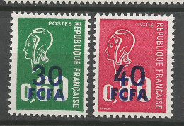REUNION  N° 429 Et 430 NEUF** LUXE SANS CHARNIERE NI TRACE / Hingeless  / MNH - Unused Stamps