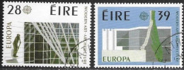 Ireland Irlande Eire Irland 1987 Europa Cept Modern Architecture Michel 623-24 Used Obliteré Gestempelt Cancelled Cto - 1987