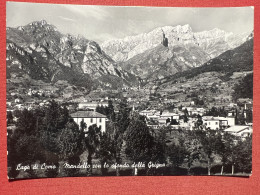 Cartolina - Lago Di Como - Mandello Con Lo Sfondo Della Grigna - 1955 - Lecco