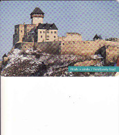 Slowakei, 25/96, Treniansky Hrad, Schloss Trenín, Chip, Tirage 50 000 - Slovakia