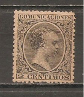 España/Spain-(MH/*) - Edifil  214 - Yvert  197 - Unused Stamps