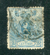 "BELGIEN" 1866, Mi. 21 Gestempelt (L1205) - 1866-1867 Petit Lion (Kleiner Löwe)
