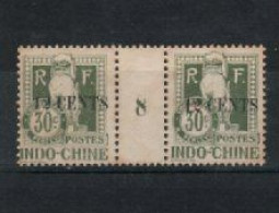 Indochine _ 30c Millésimes  Taxe Surchargé 1908 N °24 - Timbres-taxe