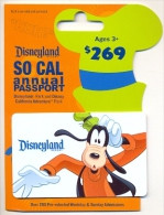 U.S.A. Disneyland California Ticket # 143a - Pasaportes Disney