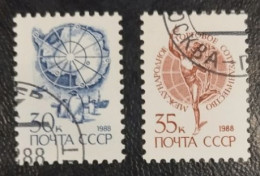 RUSSIA USSR- 1988 - Mi 5902+5903 - Used - Gebruikt