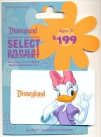 U.S.A. Disneyland California Ticket # 144a - Passaporti  Disney