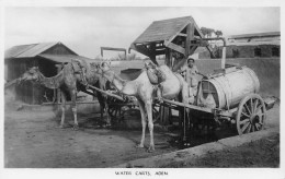 YEMEN Aden, Water Carts, Chameaux Porteurs D'eau  (Scans R/V) N° 15 \ML4039 - Yemen