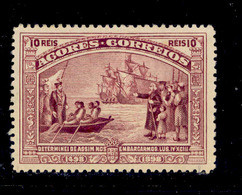 ! ! Azores - 1898 Vasco Gama 10 R - Af. 90 - MH - Azores