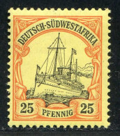 REF093 > COLONIES ALLEMANDE - AFRIQUE SUD OUEST < Yv N° 17 * Neuf Dos Visible - MH * - Deutsch-Südwestafrika