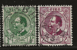 Ireland, 1943, SG 129 - 130, Used - Used Stamps