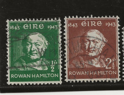 Ireland, 1943, SG 131 - 132, Used - Used Stamps