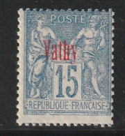 VATHY - N°6 ** (1893-1900) 15c Bleu - Unused Stamps