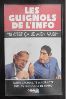 VHS Les Guignols De L'Info Si C'est ça Je M'en Vais ! Canal + Video 1993 Cantona - RARE ! - TV-Reeksen En Programma's