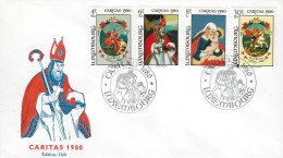 Luxembourg - Luxemburg - Lettre        Caritas  1980 - Covers & Documents