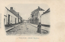 62 - Fruges : Rue Dufour - Animée - CPA écrite - Fruges