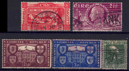 YT  104, 106, 110 à 112 - Used Stamps