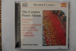 CD Spanish Classics The Catalan Piano Album Mompou Granados Albeniz Etc Naxos - RARE ! - Other - Spanish Music