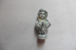 Fève Porcelaine Histoire Buste 18e Statue De La Reine Marie-Antoinette - Rare ! - Geschiedenis