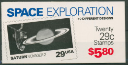 USA 1991 Weltraumforschung Markenheftchen MH 149 Postfrisch (C62348) - 3. 1981-...