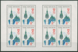 Tschechische Republik 1993 Brno Brünn Kleinbogen 9 K Postfrisch (C90560) - Blocks & Kleinbögen