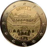 Pièce De 2 Euros Commémorative Espagne 2024 : Cathédrale, Alcazar Et Archives Des Indes De Séville - Spagna