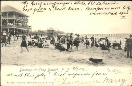 11694436 Long_Branch_New_Jersey Bathing Beach - Altri & Non Classificati