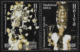 POLYNESIE - Heiva Gilles HOLLANDE Et Madeleine MOUA. - Unused Stamps