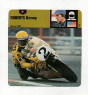 FICHE PILOTE MOTO - ROBERTS KENNY - Motor Bikes