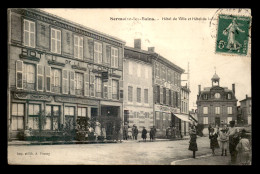 51 - SERMAIZE-LES-BAINS - HOTEL DE VILLE ET HOTEL DE LA CLOCHE - Sermaize-les-Bains