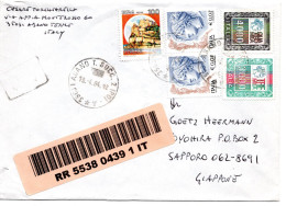 78417 - Italien - 2004 - 4000L MiF A R-RSchBf ABANO -> Japan - 2001-10: Poststempel