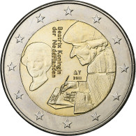 Pays-Bas, Beatrix, 2 Euro, 2011, Bruxelles, Bimétallique, SPL, KM:298 - Nederland