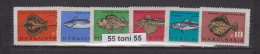 1965 Fauna FISH  6 V.- MNH (**) BULGARIA  / Bulgarie - Unused Stamps