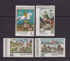 CZECHOSLOVAKIA  - 1970 Lada Paintings Set Never Hinged Mint - Ungebraucht