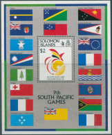 Solomon Islands 1991 SG702 South Pacific Games MS MNH - Solomon Islands (1978-...)