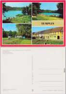 Templin Ortsteil Weinberg, Freibad  , Dampferanlegestelle, Straße 1982 - Templin