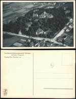 Ansichtskarte Coswig (Sachsen) Luftbild Heilstätte 1928 - Coswig