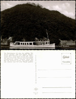 Waldeck Edersee Mit Schloß Waldeck Im Ferienland Waldeck Schiff 1963 - Waldeck