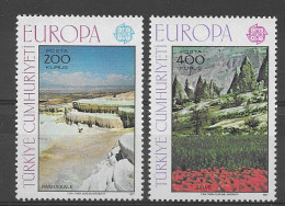 Turquia 1977.  Europa Mi 2415-16  (**) - Used Stamps