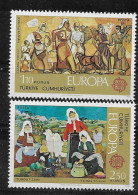 Turquia 1975.  Europa Mi 2355-56  (**) - Used Stamps