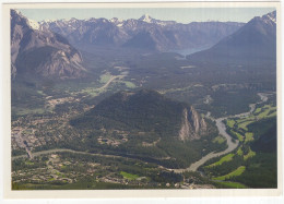 Banff, Ausblick Von Bergstation 'Sulphun Mountain' - (Canada) - Banff