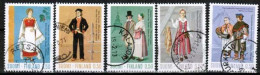 1972 Finland, National Costumes Complete Set Used. - Usados