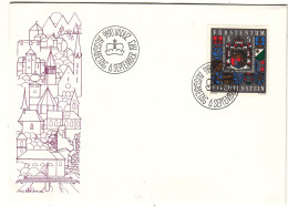 Armoiries - Liechtenstein - Lettre FDC De 1973 - Oblit Vaduz - - Storia Postale