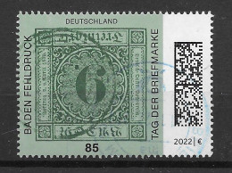 BRD/Bund 2022 Tag Der Briefmarke Mi.Nr. 3719 Gestempelt - Oblitérés