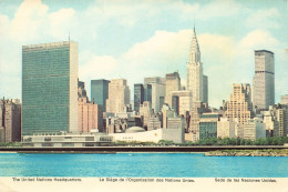 ETATS-UNIS - Le Siège De L'organisation Des Nations Unies - Vue Générale - Carte Postale - Other Monuments & Buildings