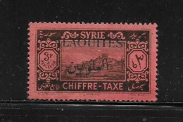 ALAOUITES  ( DIV - 459 )   1925   N° YVERT ET TELLIER  TAXE  N°  9    N* - Unused Stamps