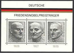 Deutschland, 1975, Block 11, Mi.-Nr. 871-873, **postfrisch - 1959-1980